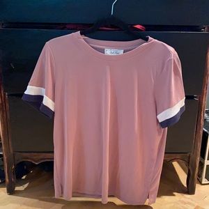 Blush pink top